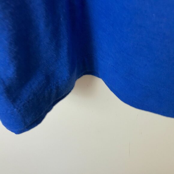 Vintage 80s 7-Eleven Ticket Quik T-Shirt M Blue Screen Stars Single Stitch - Picture 6 of 15